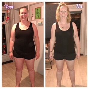 Image of Before and after weight loss