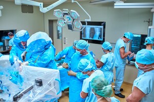 Image of During orthopaedic operation