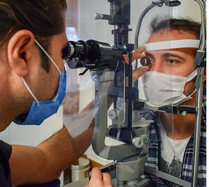 Image of Eye specialist consultation