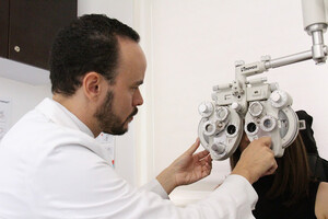 Image of Eye specialist consultation